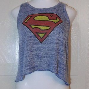 $BOGO$Superman Jersey Crop Tank